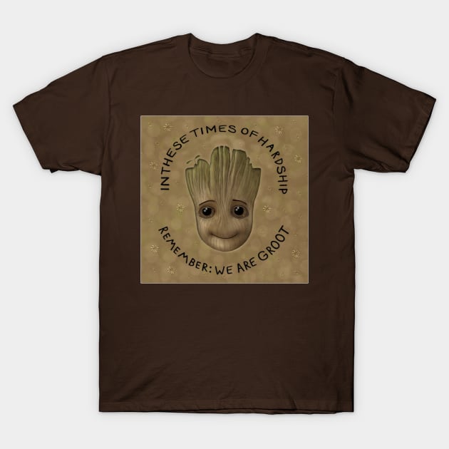 We. Are. Groot. T-Shirt by juliabohemian